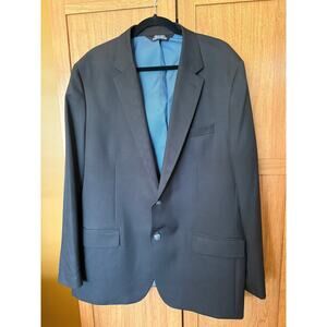 Haggar Men's The Active Series Classic Gabardine Blazer 48 Regular